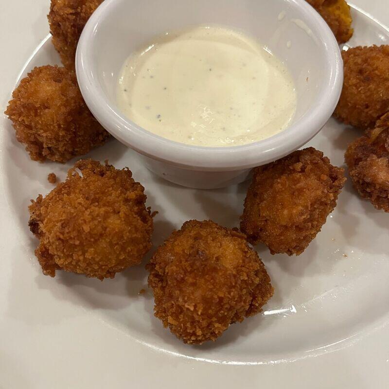 Sweet Potato Croquettes with Garlic Aoli