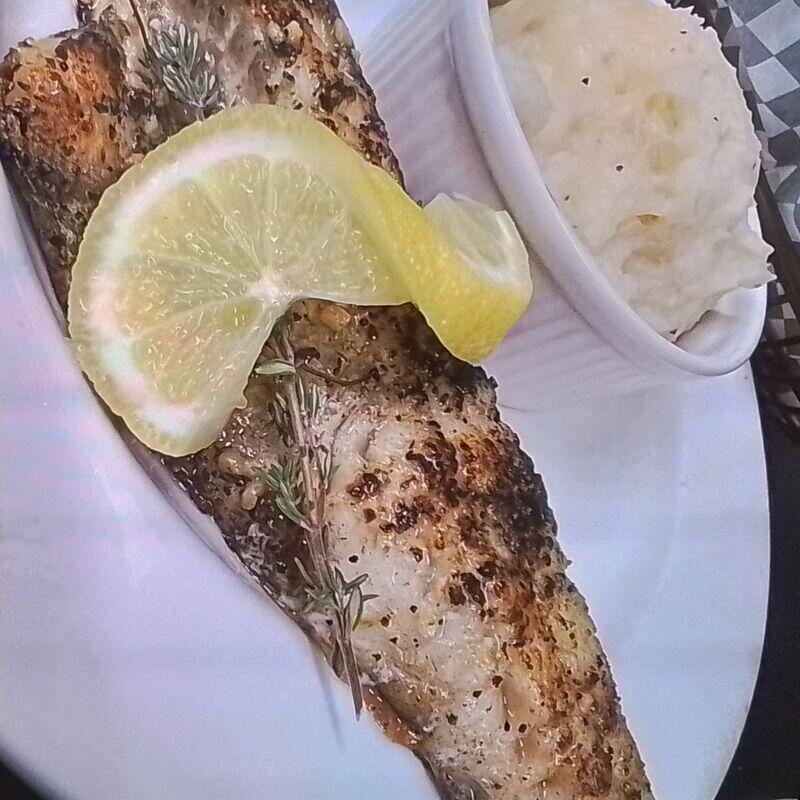 Wood Fired Grilled Walleye